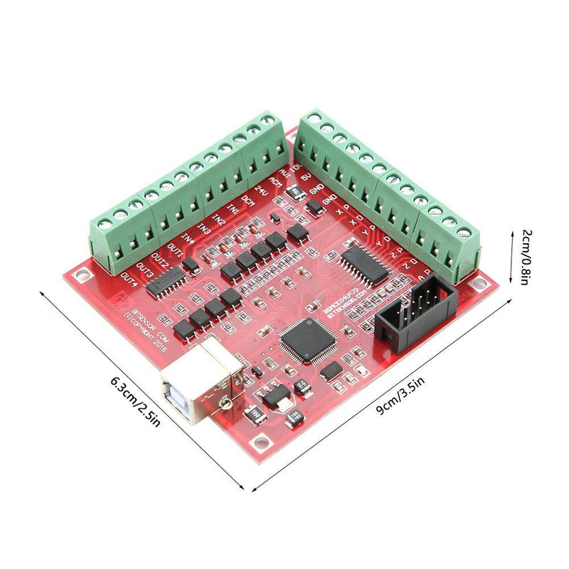 Motion Control Card,USB Breakout Board,USB MACH3 100Khz Motion Controller Card Breakout Board, CNC Breakout Interface Board for CNC Engraving