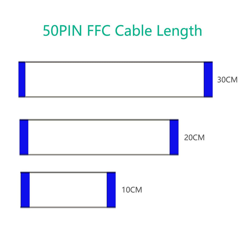 Mini PCI-E Express mSATA Extension Cable pcie Extender for Wireless Card mSATA SSD Blue