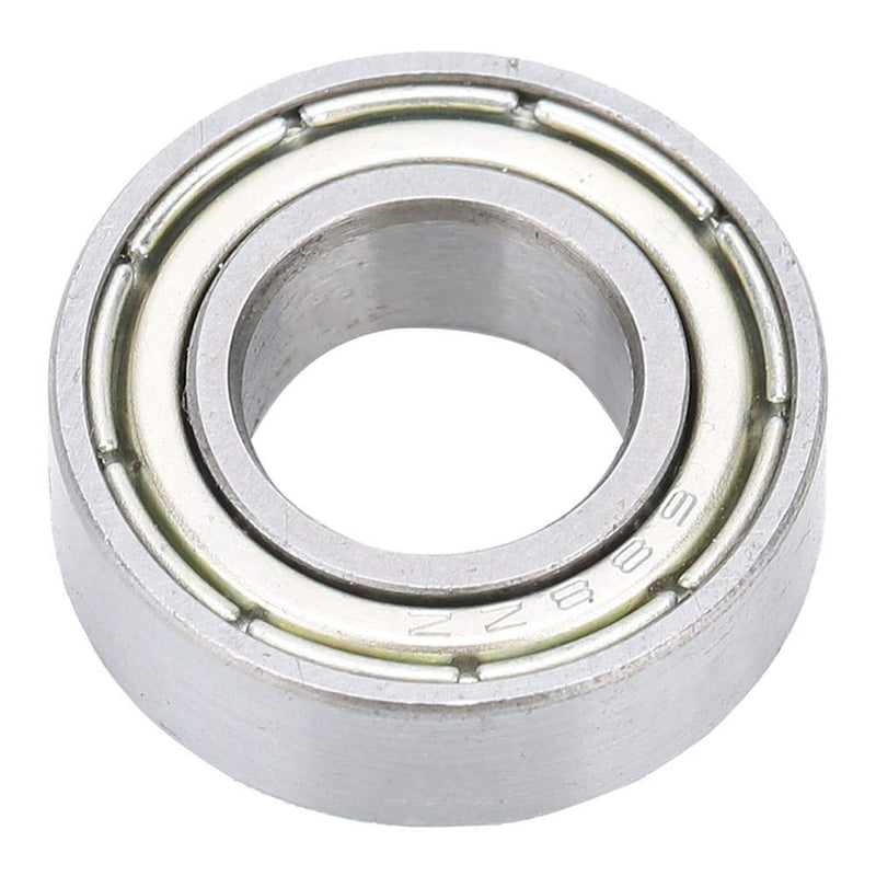 688Z Ball Bearing 8mm x 16mm x 5mm 3D Printer Accessories Double Shielded Deep Groove Bearings for V Slot NEMA 23 Motor L inear Guide Silver Metal Pack of 10