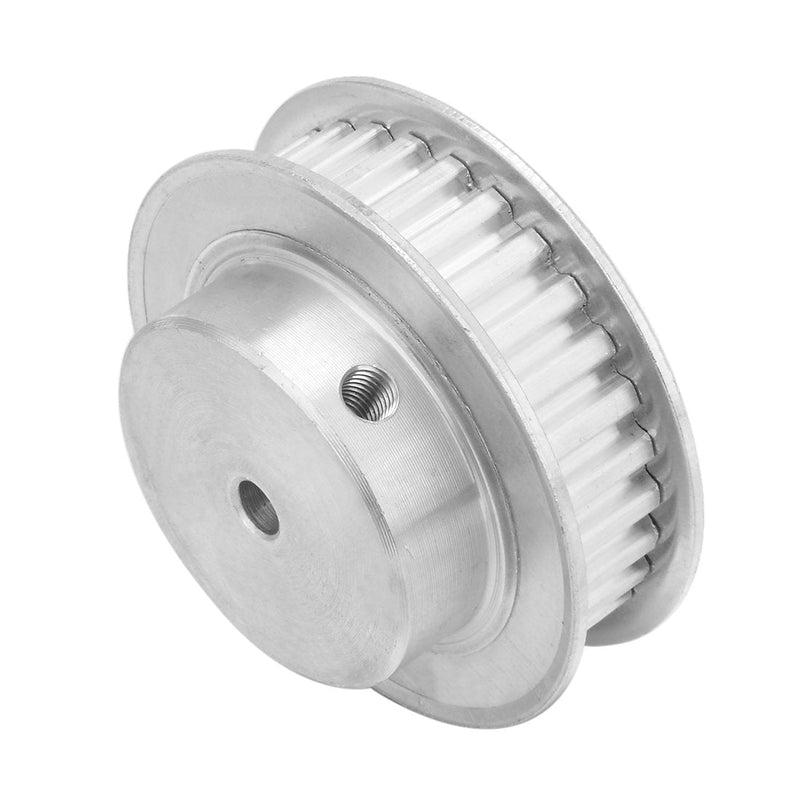 uxcell Aluminum 30 Teeth 5mm Bore 5.08mm Timing Belt Pulley for 10mm Belt