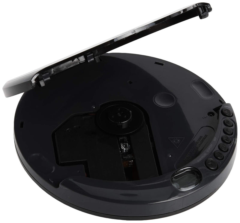 GPX PC301B Portable CD Player with Stereo Earbuds and Anti-Skip Protection (PC301B),Black, Single Standard Packaging