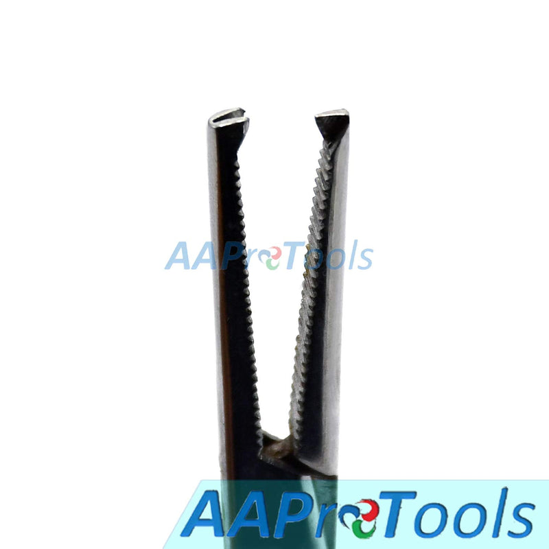 Mosquito Kocher Forceps 5" Teeth 1x2 Straight Hemostat Multi Position Locking Ratched Surgi Instruments