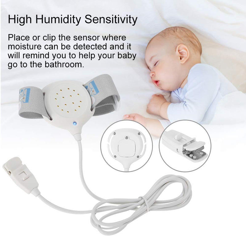 Bedwetting Alarm, Bedwetting Alarm Sensor Monitor for the Elderly and Children Bedwetting Alarm for Boys Girls Kids Pee Alarm with Sound and Vibration