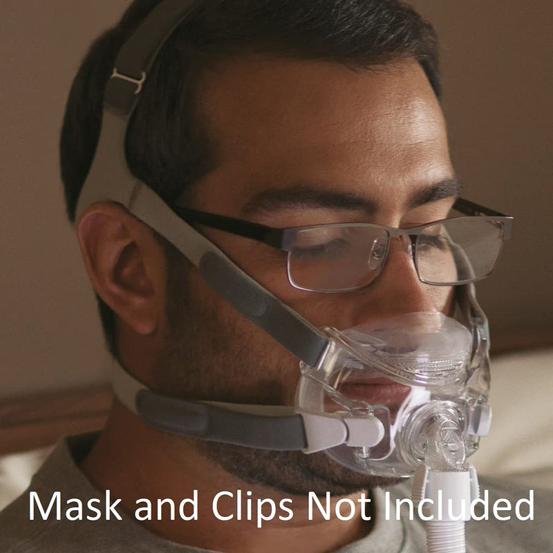 Organic Deal Amara View Head Strap Compatible with Respironics Amara View CPAP Mask - Replacement Straps for Amara View Sleep Apnea Mask - CPAP Headgear Amara View (Mask, Clips Not Included)