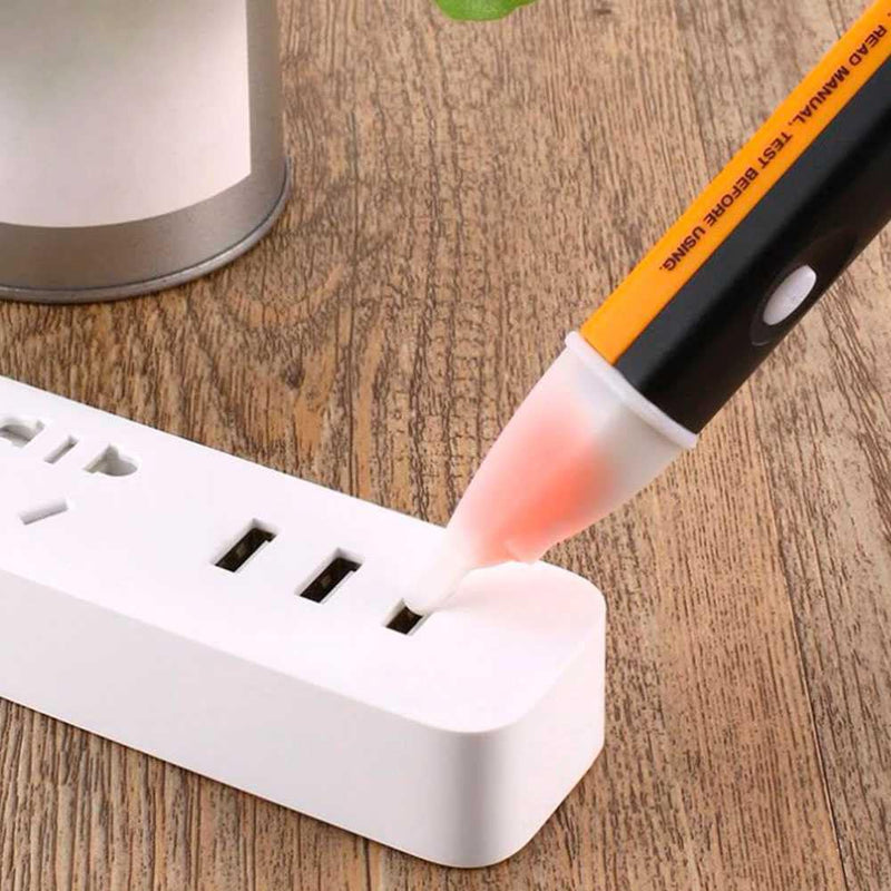 OcioDual Voltage Tester Non-Contact AC 90-1000V CAT 3 Phase Tester LED Test Pen Tester Contactless