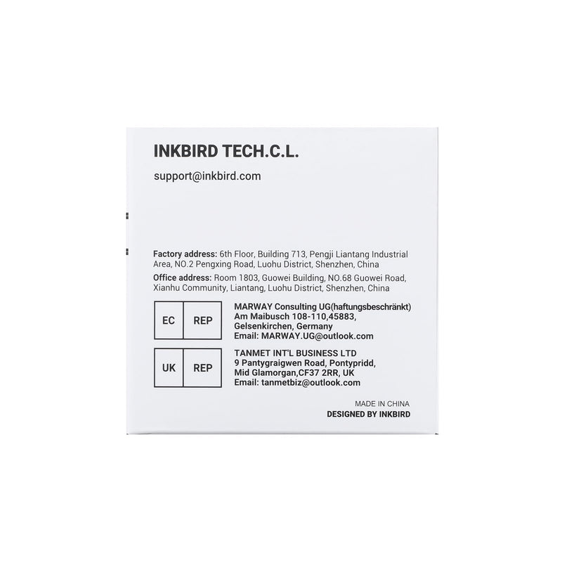 Inkbird ITC-C216T thermostat socket, temperature controller with sensor, temperature controller with timer heating cooling LCD screen, for refrigerator, reptile
