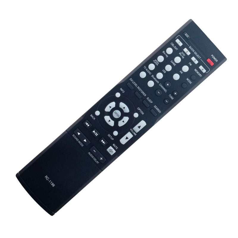 RC-1196 Replaced Remote Control Fit for Denon AV Receiver AVR-X510BT AVR-S510BT AVR-S500BT AVR-X520BT RC1196