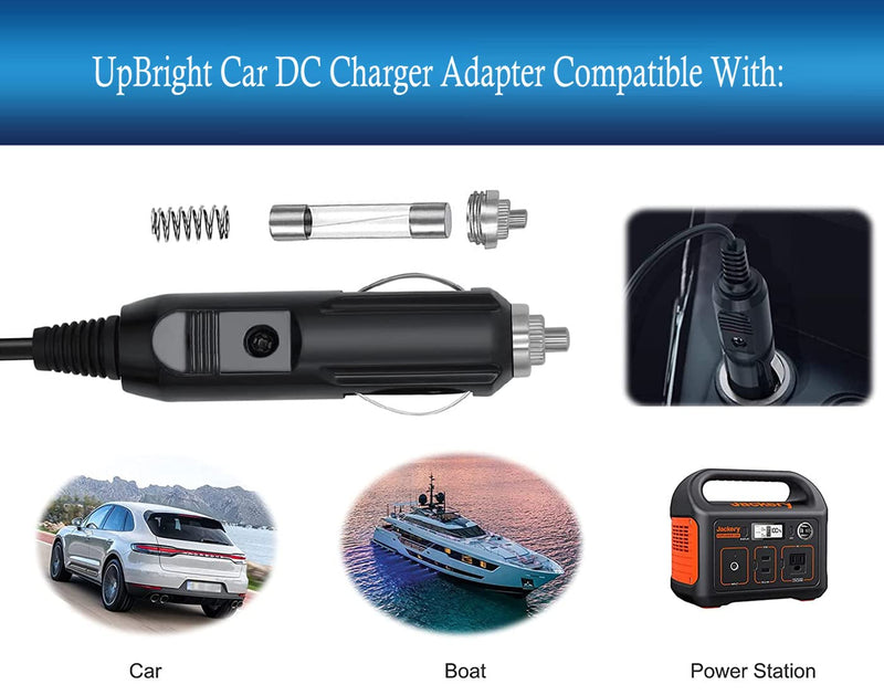 UpBright Car 12V DC Adapter Compatible with Cobra XRS-9700 XRS 9740 XRS 9730 XRS 9695 XRS-9700 XRS-9400 XRS 9670 Radar Laser Detector 420-030-N-001 Auto Vehicle Lighter Plug Power Supply Cord Charger