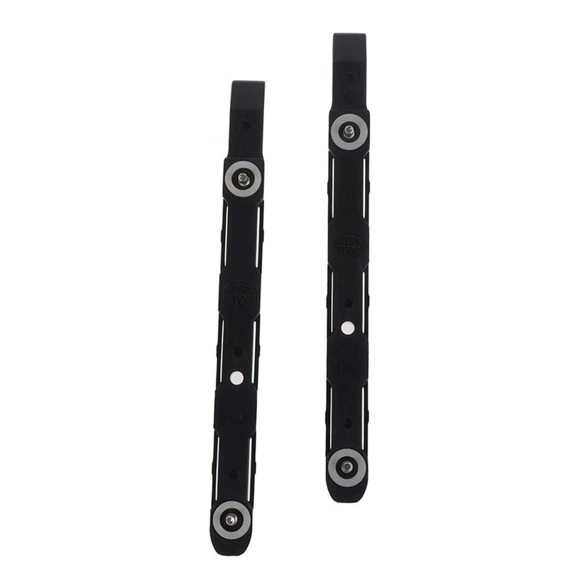Uoeo 8 Pack Chassis Hard Drive Mounting Plastic Rails Chassis Hard Drive Rails, Black
