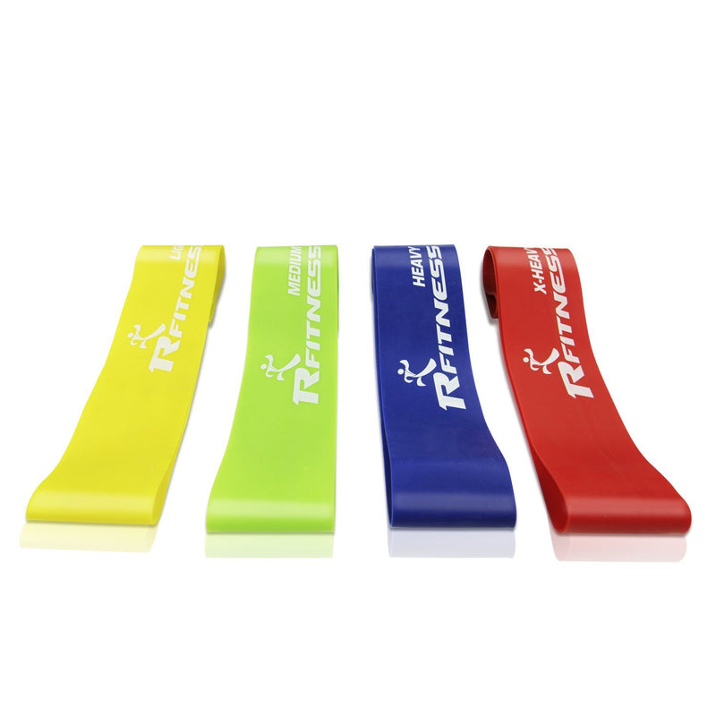 Furinno Rfitness Professional Loop Stretch Exercise Band 4-PC Set, RF1503-4
