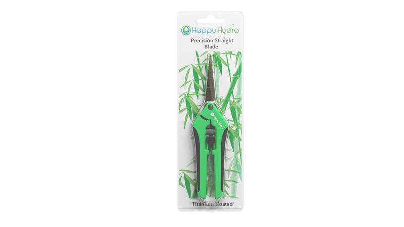 Happy Hydro Trimming Scissors with Straight Tip Titanium Coated Blades 1