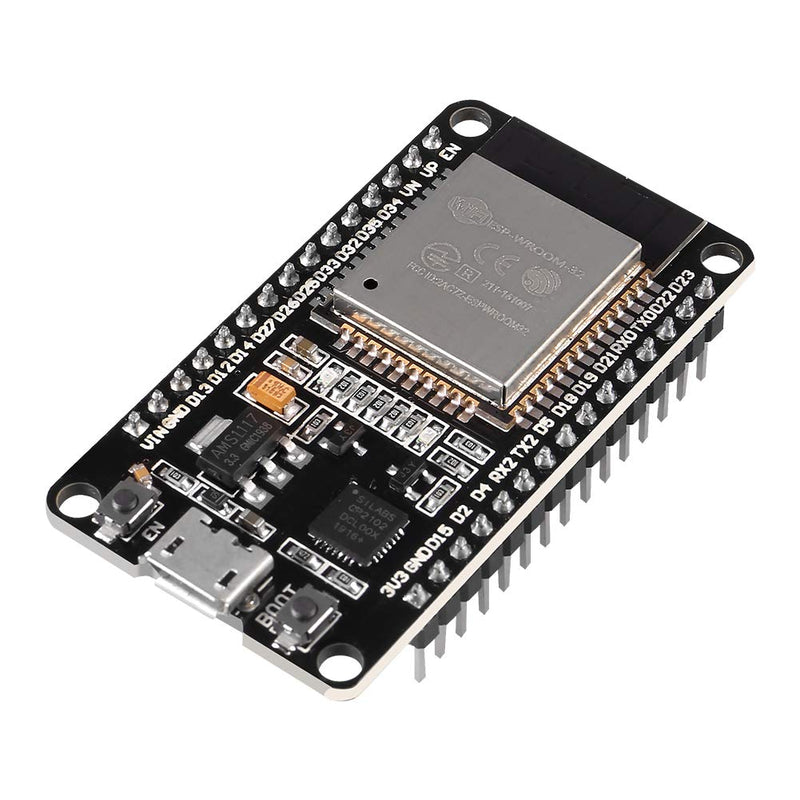 DORHEA 5PCS ESP32 ESP-32S WiFi Development Board NodeMCU ESP32S Microcontroller Processor Integrated Chip CP2102 30pin