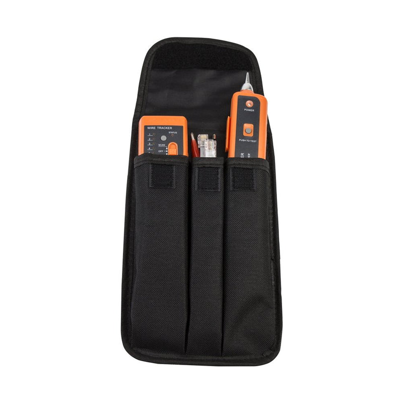 Ethernet Network Toner RJ11 RJ45 Network Cable Tester Lan Tracker Wire Finder Cat5 Cat6 with 2 Network Wire Stripper Toolkit Orange