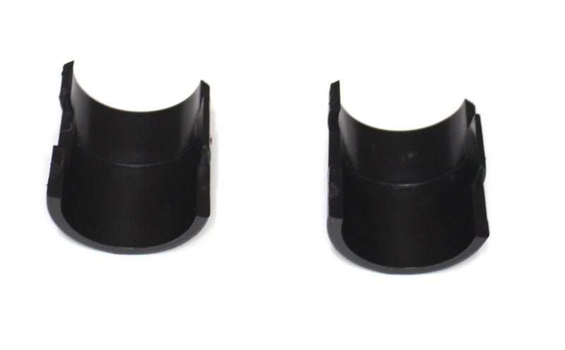JSP Manufacturing 1" Diameter Post Wire Shelf Clips Shelving Split Sleeves Lock Metal Rack Locking Plastic Pick A Pack Wholesale Bulk 8 Pairs (16 Pack) 16