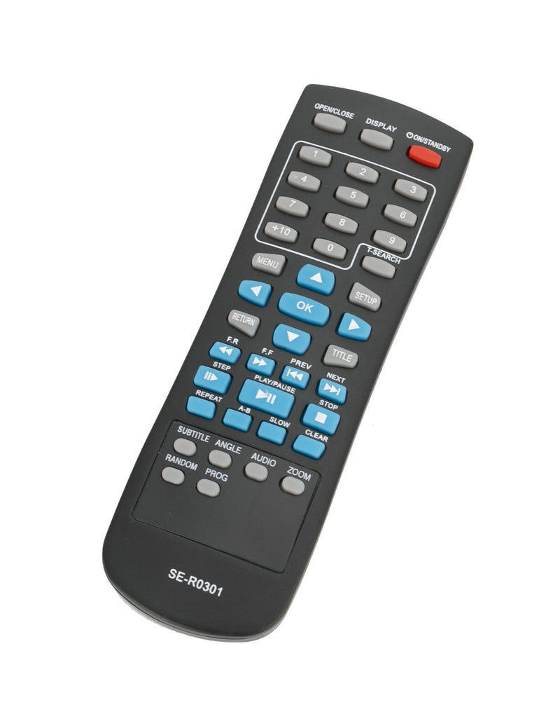 SE-R0301 Replace Remote Control SER0301 fit for Toshiba DVD Player SD-4100 SD-4200 SD-4200KC SD-4200KU SD-K790KU SD-4100KU SD-4300 SD-4300KU SD-K780KU SD-K780 SD-3300KU SD-4100KU2