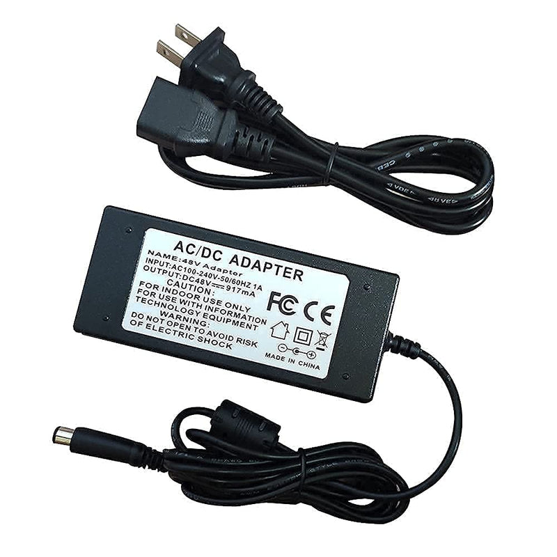 Skuai Ke 48v Power Supply Adapter , 48v dc Power Supply ,Compatible with Cisco IP Phone 8811, 8841, 8851,8861, 8865,8961,9951,9971.