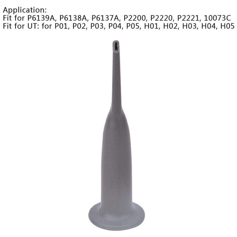 2Pcs Oscilloscope Probe Cap,Universal Protective Probe Cap,with Hook,Fit for UT,for P6139A,for P01,Replacement Oscilloscope Probe Cap,Gray
