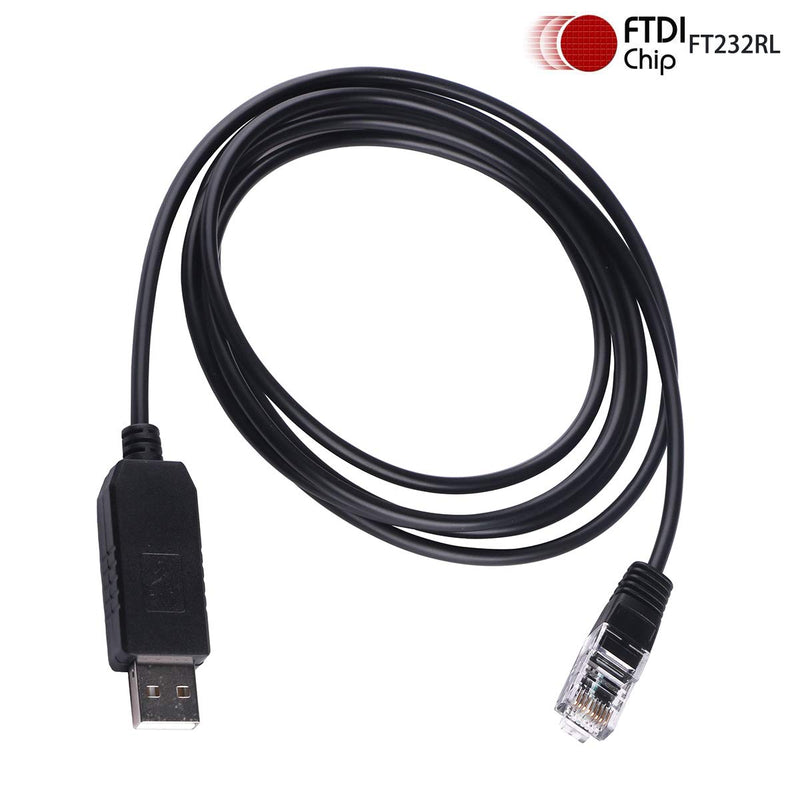 Green-utech Skywatcher Goto Upgrade Control EQMOD Cable Telescope ASCOM for HEQ5pro AZEQ5 AZEQ6 EQ6-R Asiair Synscan Goto USB to RJ45 Cable (16FT, Mount with RJ45F) 16FT