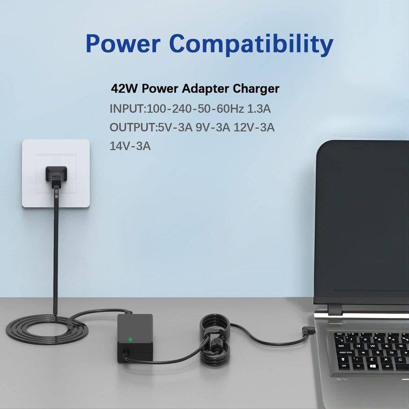 DC 14V 3A Adapter Power Charger for Samsung Monitor SyncMaster S23A550H S24D590PL S27A550H S22C300H UN22F5000AF SYNCM170T P2770 SA350 15" 17" 18" 19" 20" 22" 23" 24" 27" LCD Monitor Power Supply Cord