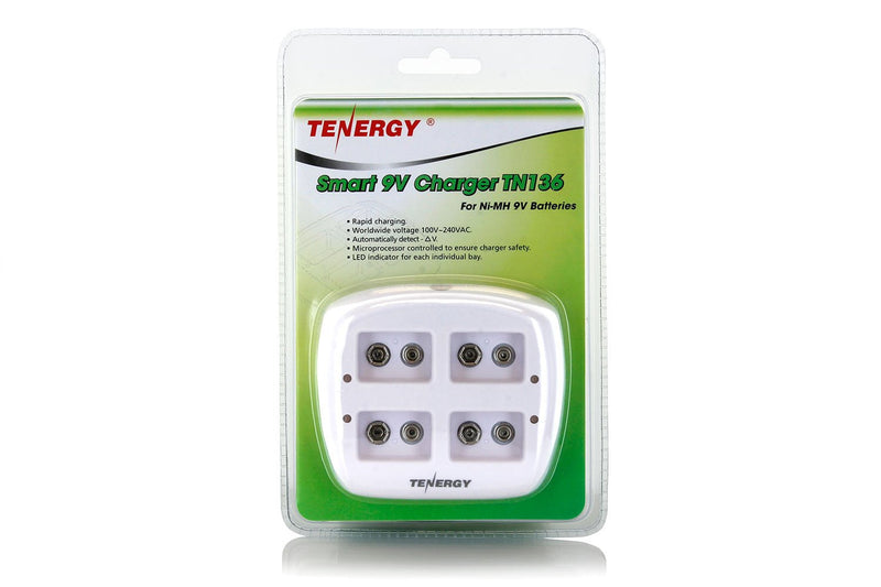 Tenergy Smart 9V 4 Bay Charger TN136