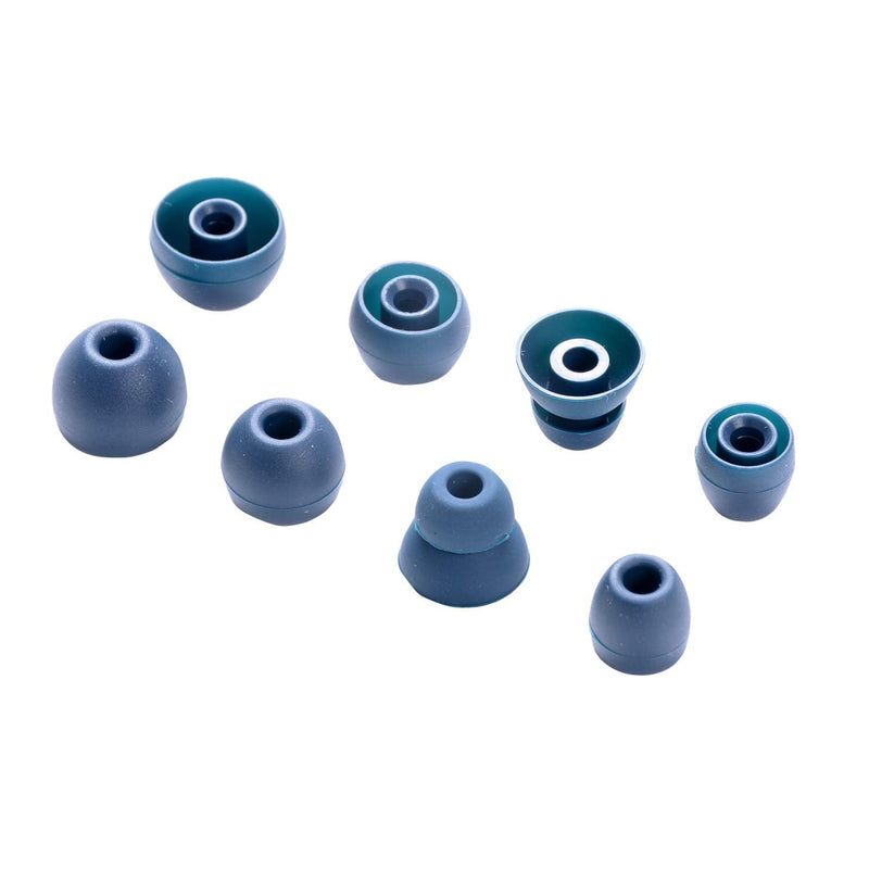 Replacement Silicone Eartips Earbuds Buds Set for Powerbeats Pro Wireless Earphone Headphones,8 Pairs (Navy) Navy