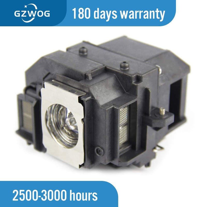 Gzwog ELPLP54 V13H010L54 Replacement Projector Lamp Bulb with Housing for Epson EB-S7/S7+ /S72/S8/S82/W7/W8/X7/X7+/X72/X8/X8e Epson EH-TW450 Epson EX31 /EX51/EX71/Powerlite HC 705HD/H309A Projectors