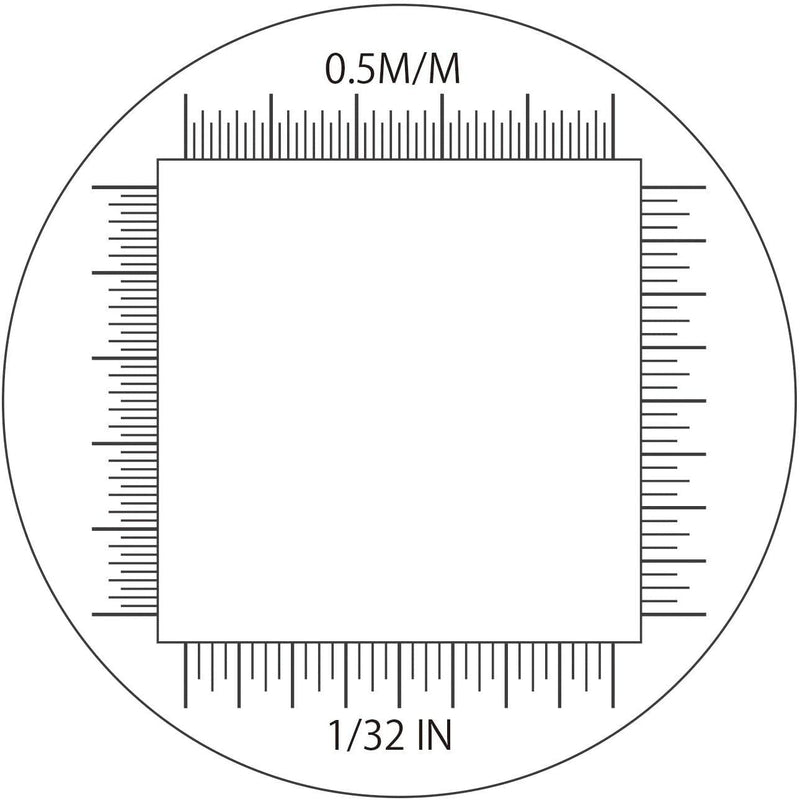 ENGINEER SL-36 Illuminated 5X Magnifying Inspection loupe with Integrated 'Graduated' Scale (Handheld Magnifier with LED)