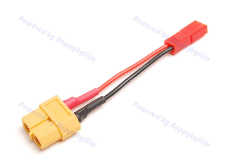 Pack(5) New XT60 XT-60 Female to JST Battery Charger Adapter for RC Turnigy