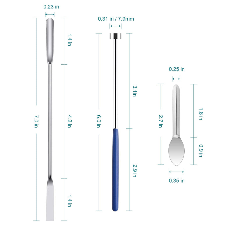 Capsule Filling Machine Pill Filler - Sizes 00 Capsule Special-Purpose Herb Powders Tamper Tool Spoon, Micro Lab Spoons Spatula with Fast and Easy Filling Sizes #00#000 Capsule #00 #000