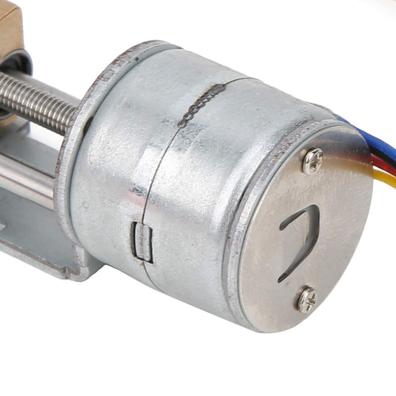 Mini Linear Lead Screw Nut Slider 2‑Phase 4‑Wire Stepper Motor Linear Screw Slide Table Slider Stroke 34mm