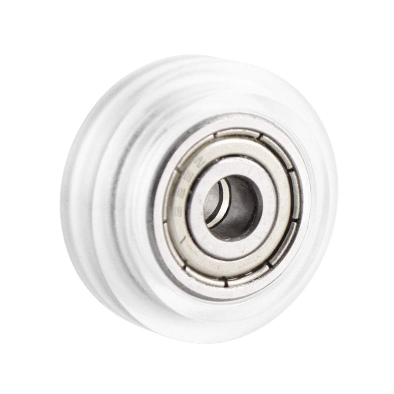 SIMAX3D 26PCS 3D Printer Wheel,Polycarbonate Plastic POM Rolle Linear Bearing for Creality CR10, Ender 3, Anet A8, Artillery X1 Transparent