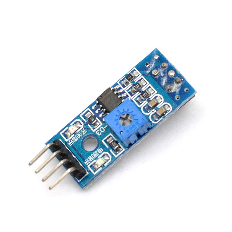Oiyagai 5pcs TCRT5000 Infrared Signal Reflective Track Sensor (3.3V-5V),IR Photoelectric Switch Barrier Line Indicator Module for Robot Arm Arduino Smart Car Robotic Kit