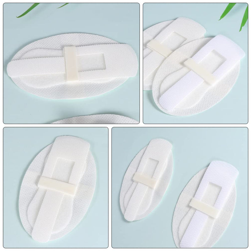 EXCEART 10pcs Catheter Stabilization Device Legband Holder Sticker Catheter Tube Holder Perspiration Holes Legband Holder Urine Bag Holder Care
