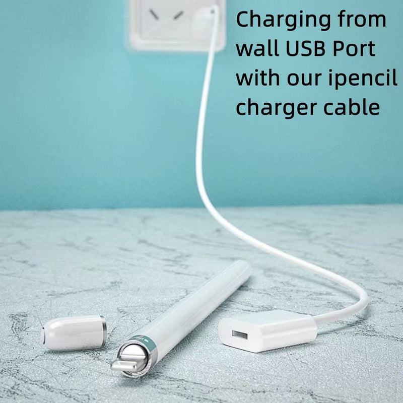 ONGAHON Charging Cable for Apple Pencil 1st Generation, 3.3FT 1 Pack iPencil 1 Charger Adapter Extend Your i Pad Battery Life & Avoid Female Plug Break 3.3 FT