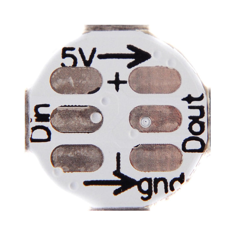 BTF-LIGHTING WS2812B 100PCS 5050SMD Individually Addressable Smart RGB LED Pixel for Arduino 5V DC Single 1-led LED Module Pixels Color Light little rgb LEDs Lampon Black Heat Sink PCB Board Only DC5V Rgb White Pcb