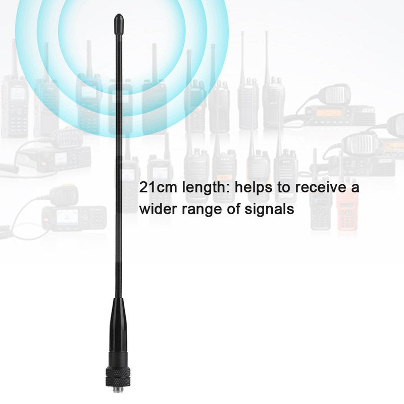 Walkie Talkie Antenna, UV Dual Band Antenna SMA-Female Compatible with a Variety of Walkie-talkies for Two-Way Radio, for PUXING PX-777, PX-777 Plus, PX-666, PX-888,PX-888K