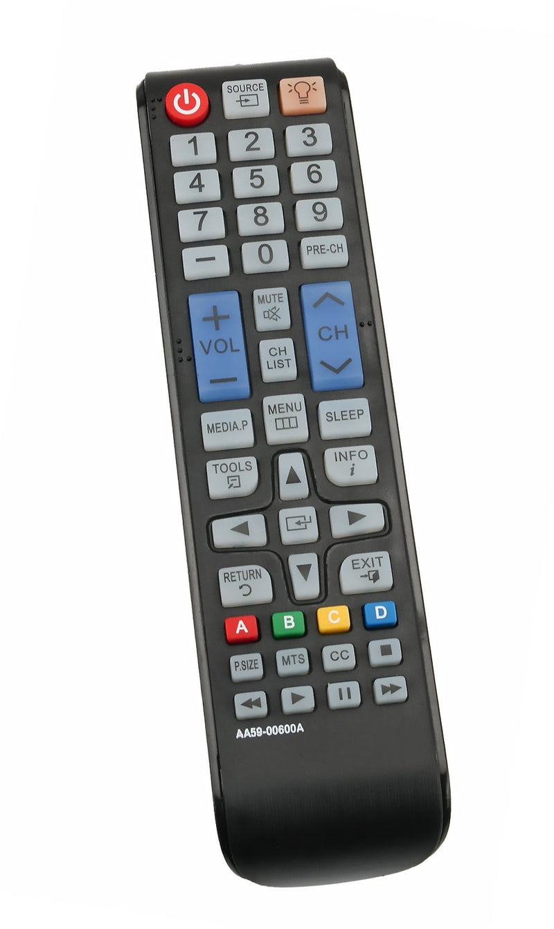 AA59-00600A Replaced Remote fit for Samsung TV UN22F5000 UN32F5000 UN40F5000 UN46F5000 UN50F5000 UN40EH6000 UN40EH6050 UN46EH6000 UN46EH6050 UN50EH6000 UN50EH6050 UN55EH6000 UN55EH6050 UN60EH6000