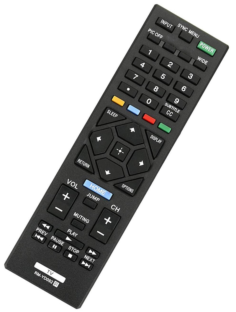 RM-YD092 Remote Control (RMYD092)(149206511) Replaced for Sony LCD LED HDTV and Bravia TV's - New 2018 Model