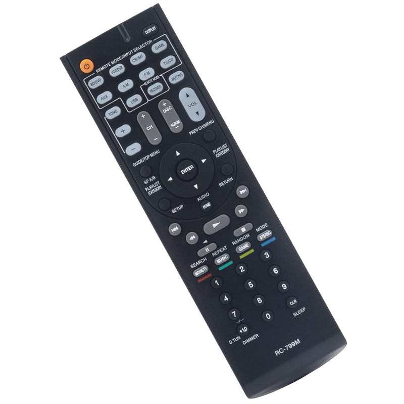 RC-799M Replacement Remote Control fit for Onkyo AV Receiver HT-R548 HT-R391 HT-S3500 HT-RC330