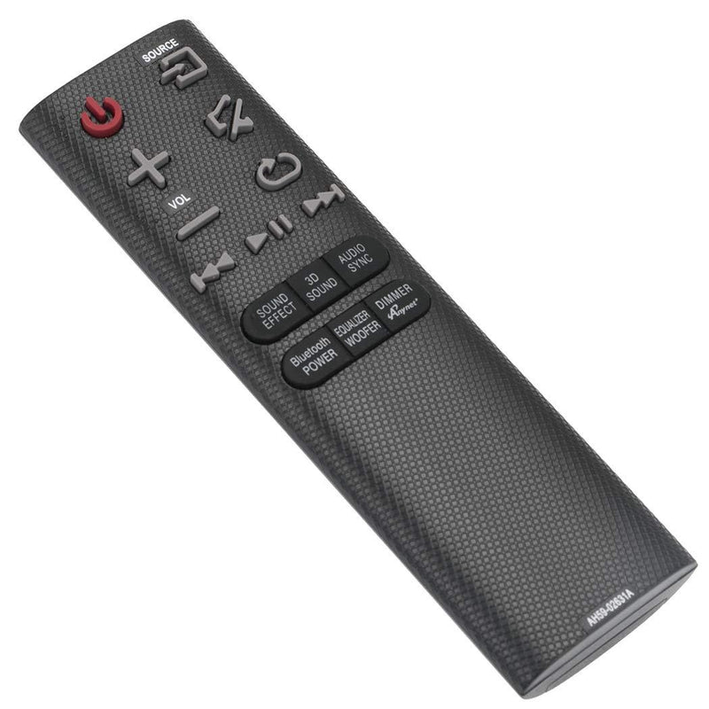 AH59-02631A Replacement Soundbar Remote Control Fit for Samsung Sound Bar HW-H450 HW-HM45 HW-HM45C HWH450 HWHM45 HWHM45C HW-H450/ZA