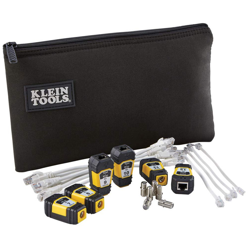 Klein Tools VDV770-127 Replacement Zipper Pouch for Scout Pro 3 Tester and Remote Expansion Kit, Made of Durable Nylon, Black
