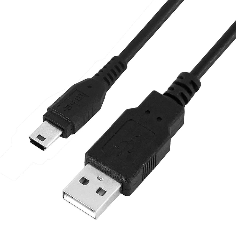 SaiTech IT 4 Pack USB 2.0 A to Mini 5 pin B Cable for External HDDS/Camera/Card Readers/ MP3 Player/ PS3 Controller/GPS Receiver (150cm - 5Feet - 1.5M) -Black