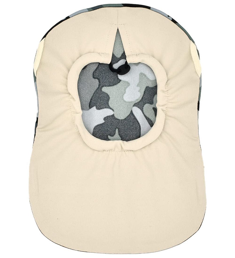 Kaiteky Stretchy Deodorizing Ostomy Pouch Cover D with Cord Stopper (F, Camouflage) F