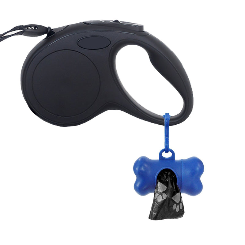 Downtown Pet Supply Dog Pet Waste Poop Bags with Leash Clip and Bag Dispenser - 180, 220, 500, 700, 880, 960, 2200 Bags 180 Bags Rainbow with Paw Prints