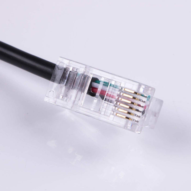 SRNE ML2430 Solar Charger Cable MPPT Solar Charger Controller USB RS232 Serial 6P6C Converter Adapter Cable 6ft with FTDI Chipset Support for Win 7/8/10/XP/Android/Mac/Linux/etc