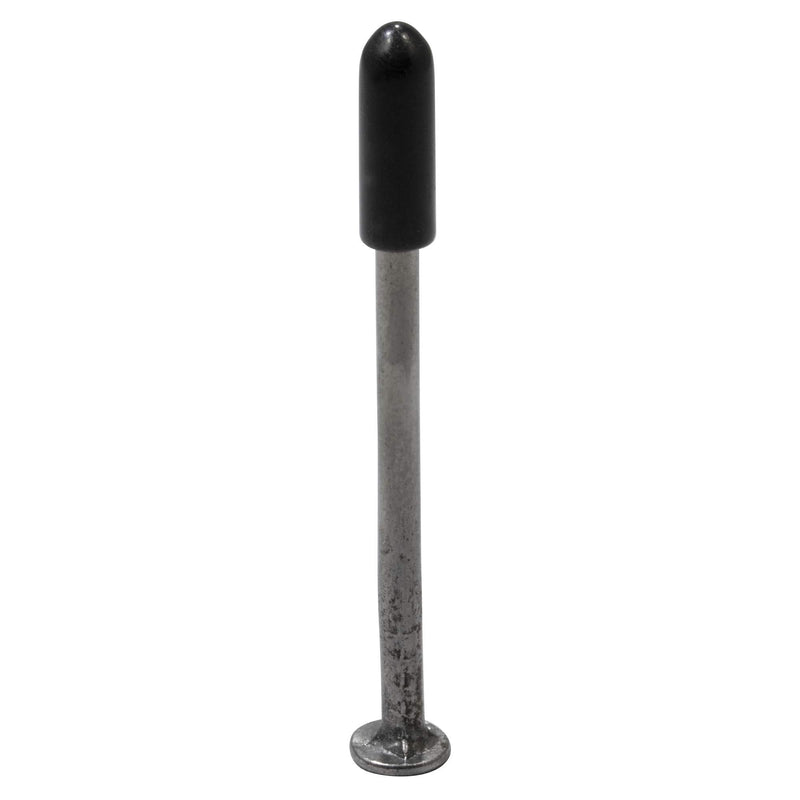 Prescott Plastics 0.25" Inch Round Vinyl Plug Insert (50 Pack), Black End Cap for Metal Tubing, Fence, Glide Insert for Pipe Post, Chairs and Furnitures 50