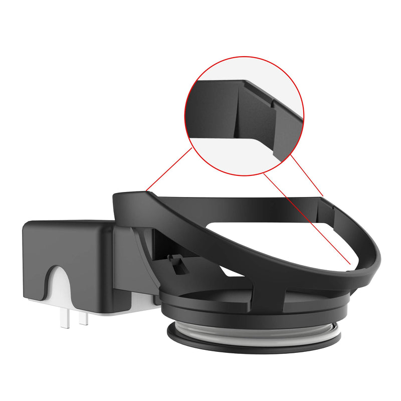 Alimoon AILITOP Echo Dot 4th Wall Mount Holder,Smart Speaker 4th Generation Home Hanger Stand Accessories with Built-in Cable Hide Messy Wires for Smart Home Space-Saving