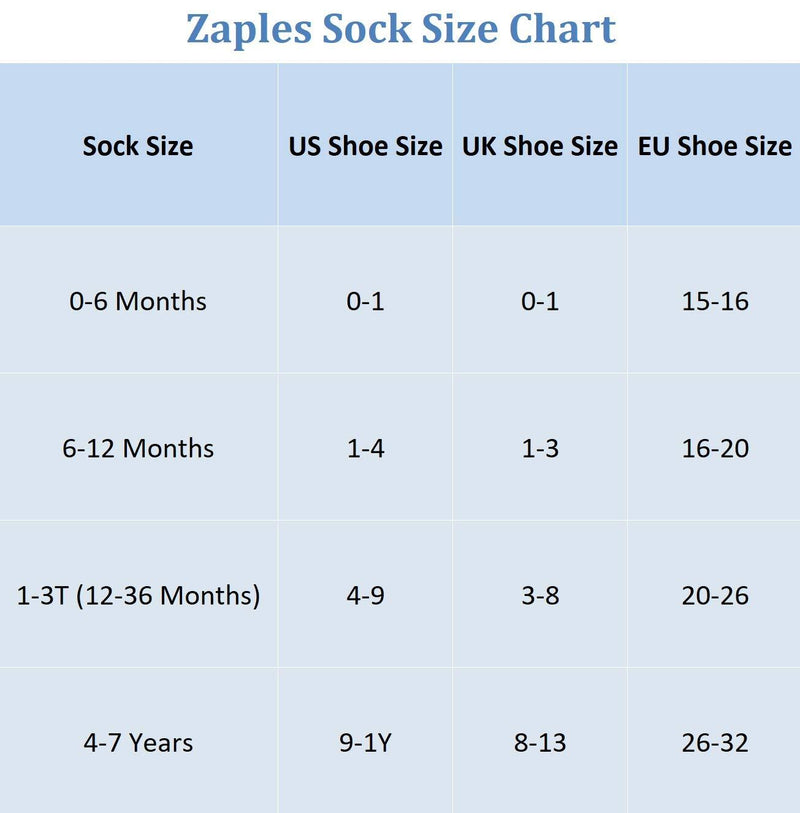 Zaples Baby Non Slip Grip Ankle Socks with Non Skid Soles for Infants Toddlers Kids Boys Girls Assorted - 9 Pairs 6-12 Months