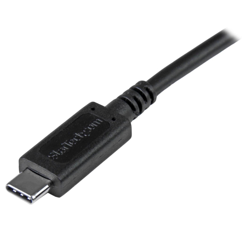 StarTech.com USB to USB C Cable - 3 ft / 1m - 10 Gbps - USB-C to USB-A - USB 2.0 Cable - USB Type C (USB31AC1M),Black USB 3.1 - C to A