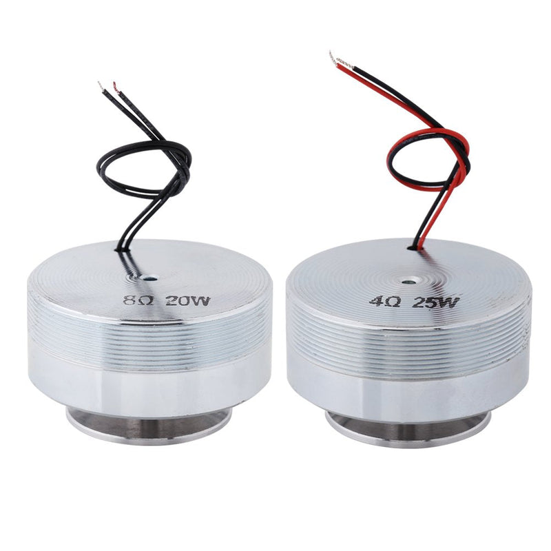 Resonance Speaker 50mm 2Inch All Frequency Resonance Loudspeaker Vibration Round Strong Bass Vibration Louderspeaker(8Ω 20 Watt)